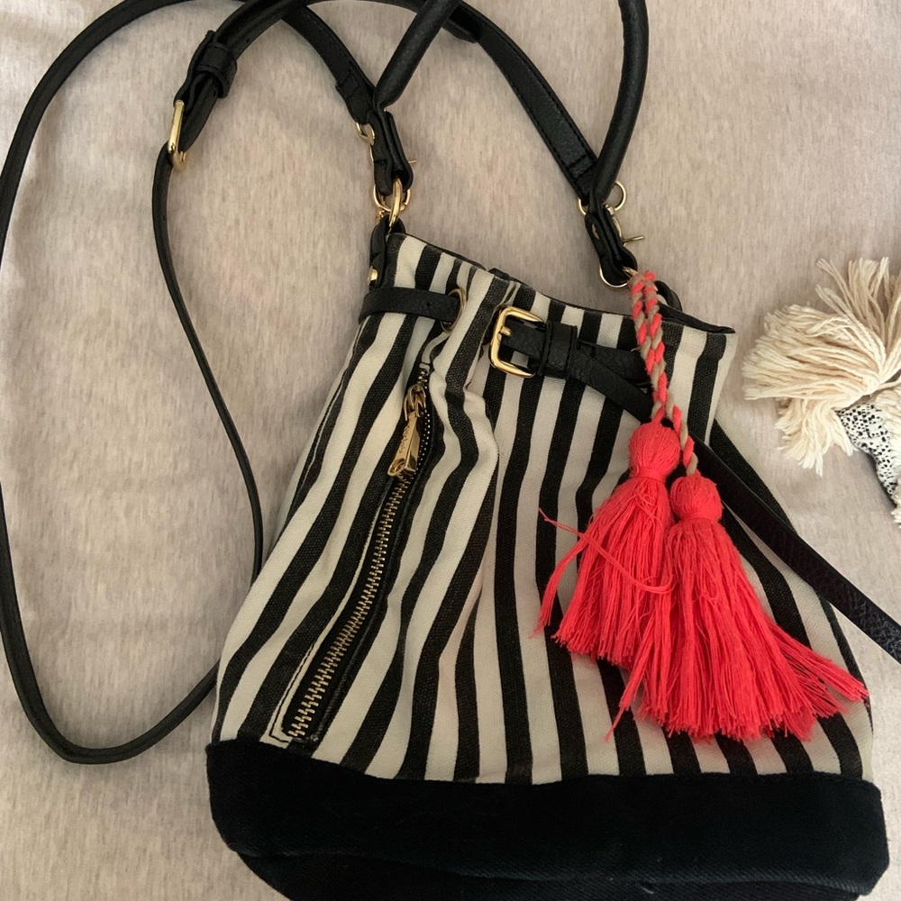 Striped Anthropologie Purse